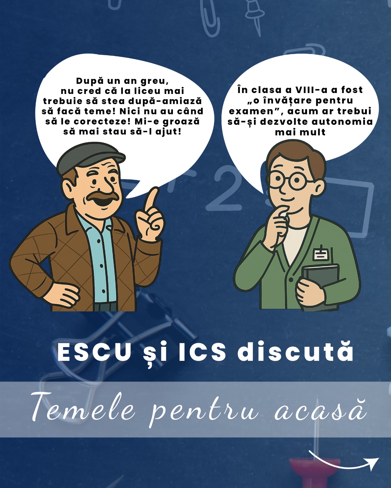 Campania Conversații în jurul școlii